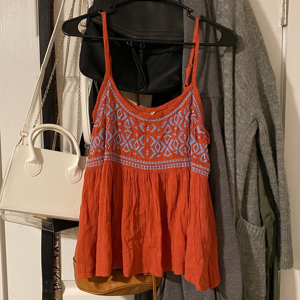 Aztec Knit Tank Top